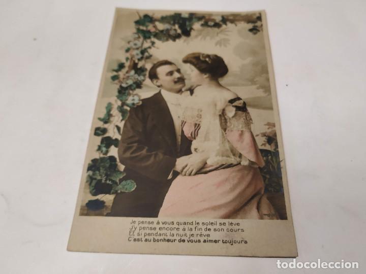 Postales: POSTAL ROM&Aacute;NTICA --- - Foto 1
