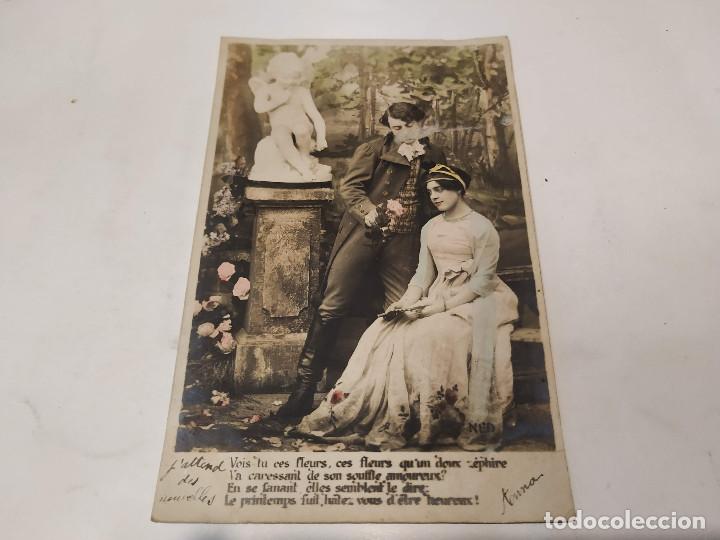 Postales: POSTAL ROM&Aacute;NTICA FRANCESA - Foto 1