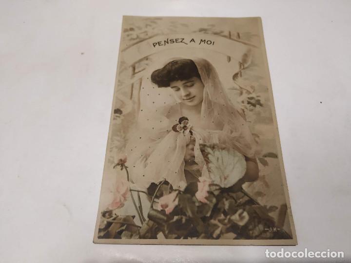 Postales: POSTAL PENSEZ &Agrave; MOI - - Foto 1
