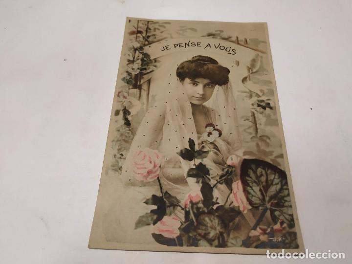 Postales: POSTAL JE PENSE &Agrave; VOUS - Foto 1