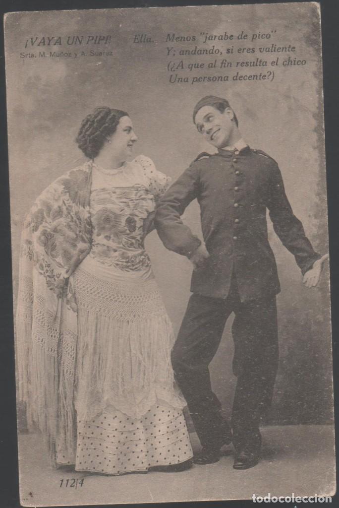 Postales: Mu&ntilde;oz y Sanz. - Foto 1
