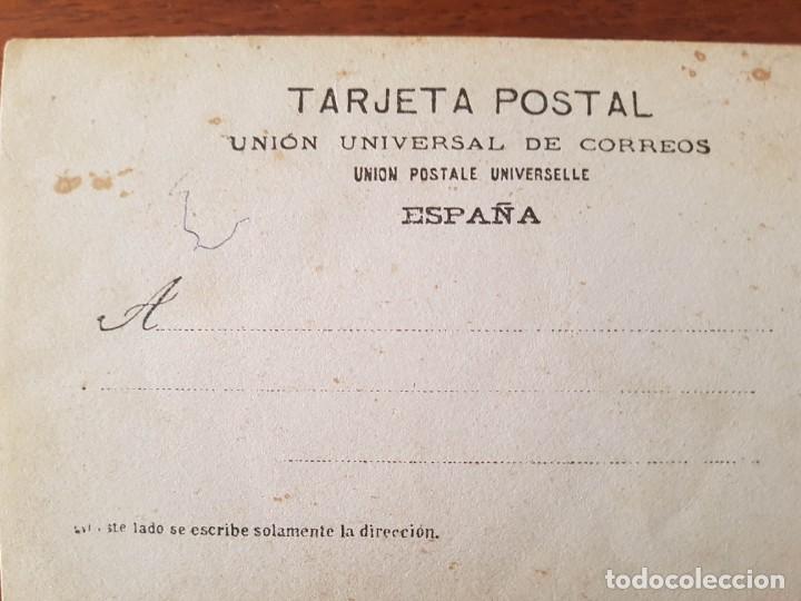 Postales: Tarjeta postal. Retrato de dama - Foto 4