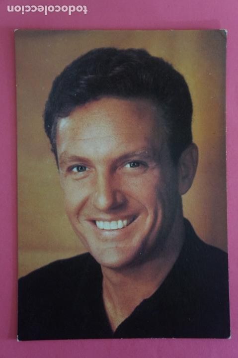 Postales: POSTAL DE POSTAL DE ROBERT STACK USADA HAZTE CON ELLA - Foto 1