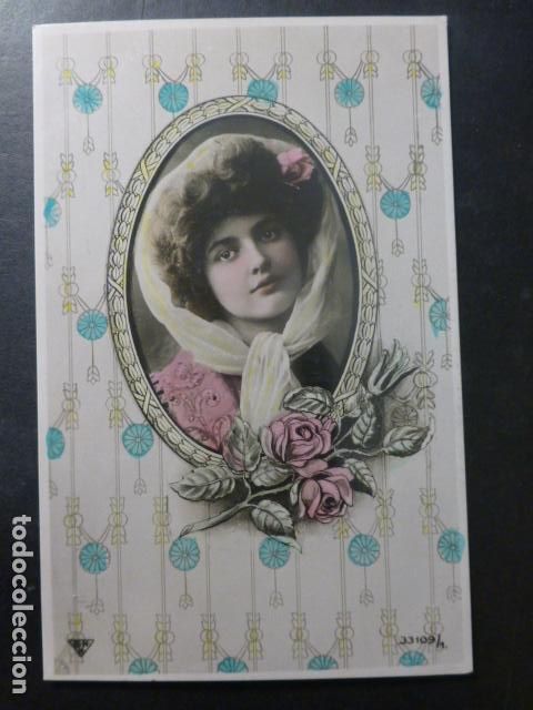 Postales: MUJER ELEGANTE POSTAL