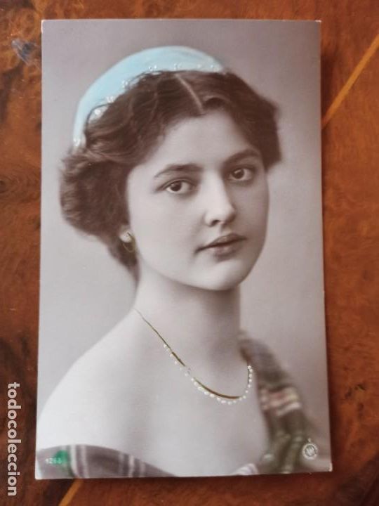 Postales: Bella se&ntilde;orita escrita - Foto 1