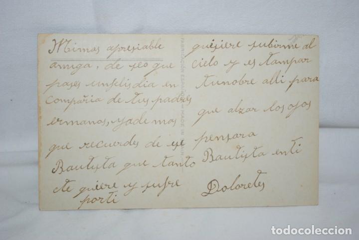 Postales: POSTAL ROMATICA ANTIGUA . - Foto 2