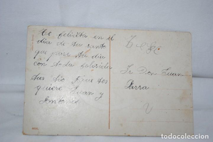 Postales: POSTAL ROMANTICA , CON PALOMAS. - Foto 2