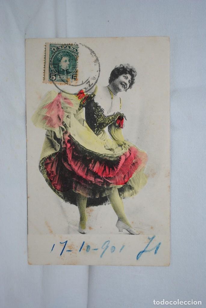 Cartoline: CANTANTES O , ARTISTAS ANTIGUAS 1901