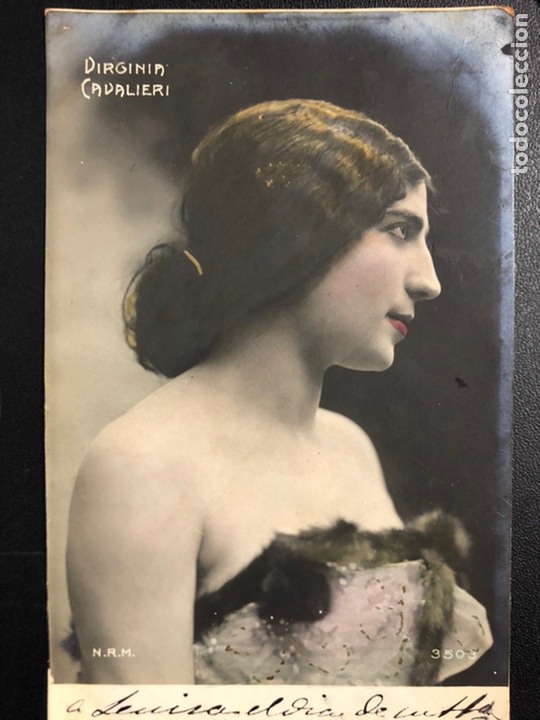 Postales: Tarjeta postal Virginia cavalieri - Foto 1