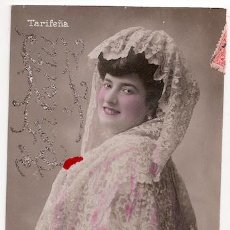 Postales: TARIFEÑA - POSTAL ILUMINADA - 1907 - ARTISTA CUPLETISTA TEATRO