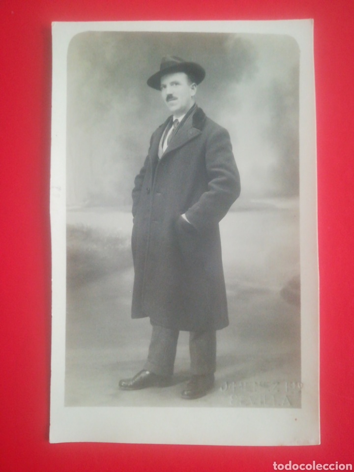 Postkarten: Caballero con sombrero. Postal.