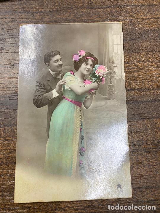 Postais: TARJETA POSTALE GALANTES Y MUJERES