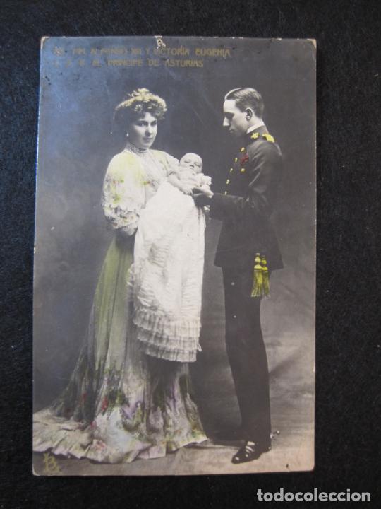 Postais: REY ALFONSO XIII-VICTORIA EUGENIA-PRINCIPE-FOTOGRAFICA LB BARTRINA-POSTAL ANTIGUA-(80.648)