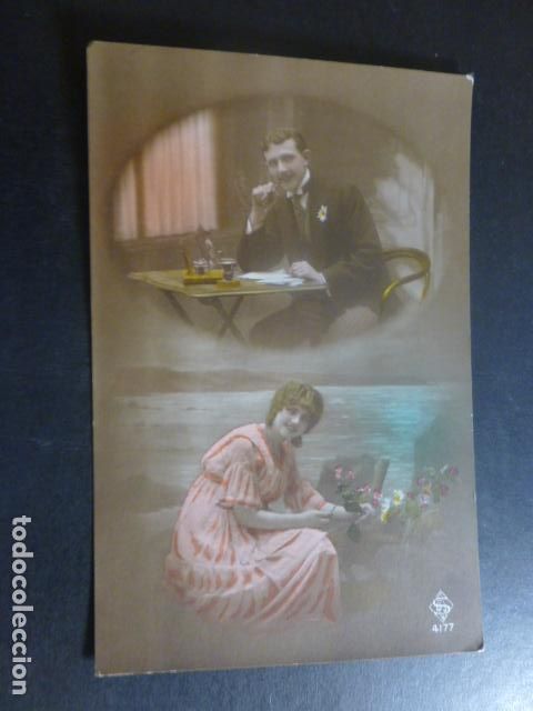 Cartoline: PAREJA DE ENAMORADOS POSTAL