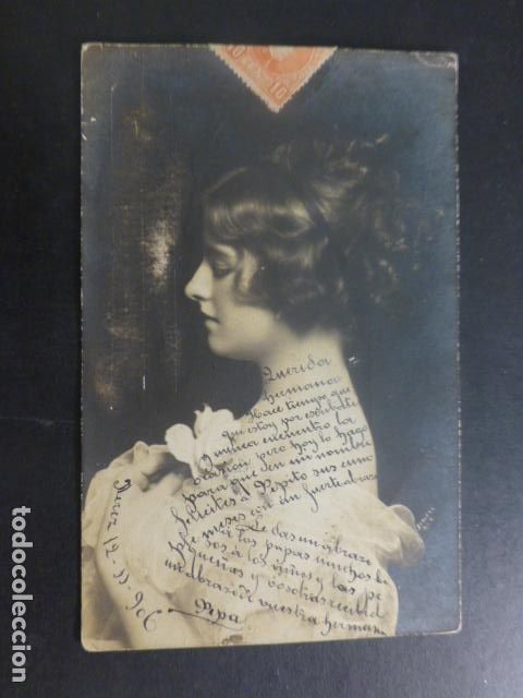 Postales: MUJER DE PERFIL POSTAL - Foto 1