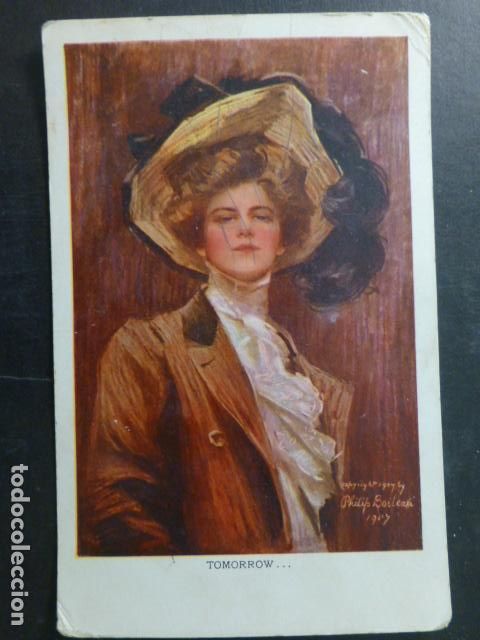 Postales: MUJER ELEGANTE POSTAL - Foto 1