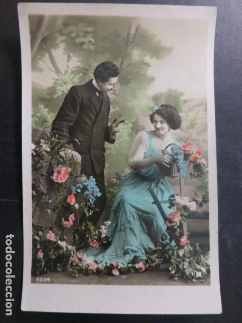 Cartoline: PAREJA DE ENAMORADOS POSTAL