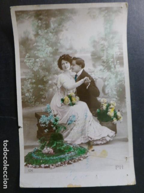 Cartoline: PAREJA DE ENAMORADOS POSTAL