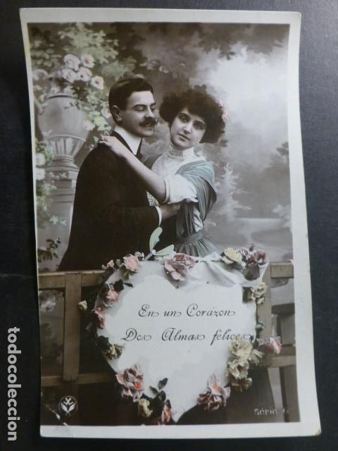 Cartoline: PAREJA DE ENAMORADOS POSTAL