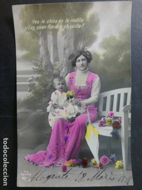 Cartoline: MUJER ELEGANTE POSTAL