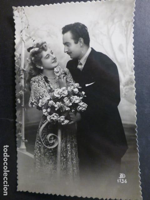 Postales: PAREJA DE ENAMORADOS POSTAL - Foto 1