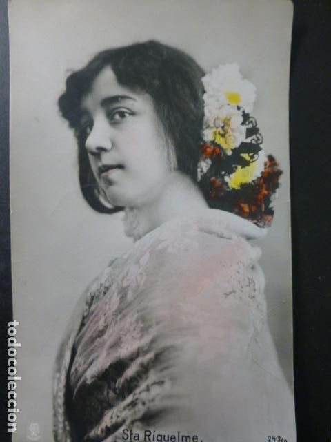 Postais: SE&Ntilde;ORITA RIQUELME ACTRIZ ARTISTA CUPLETISTA POSTAL