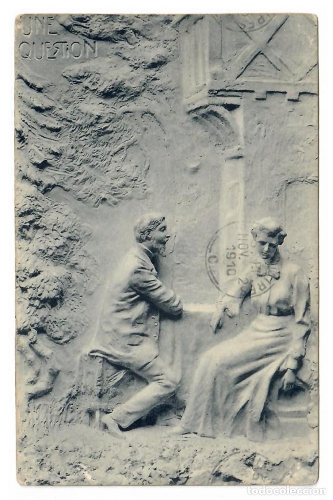 Postais: PAREJA DE ENAMORADOS &diams; 1910