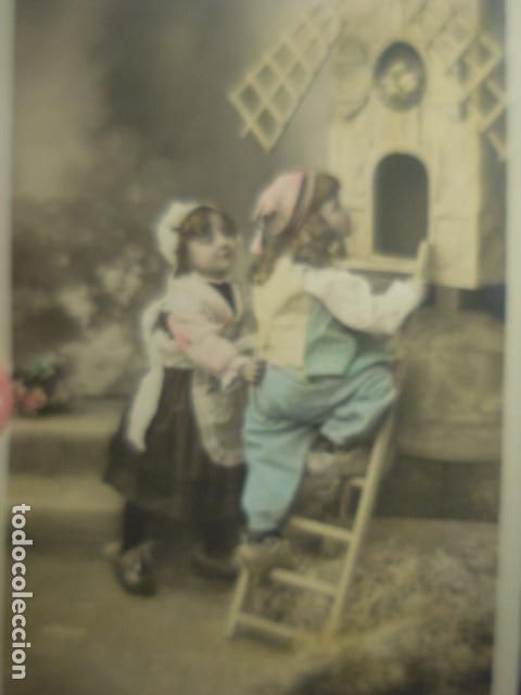 Postais: PRECIOSA POSTAL ROM&Aacute;NTICA NI&Ntilde;OS - A&Ntilde;OS 1900 -NO CIRCULADA