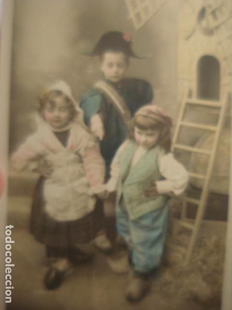 Postais: PRECIOSA POSTAL ROM&Aacute;NTICA NI&Ntilde;OS - A&Ntilde;OS 1900 -NO CIRCULADA