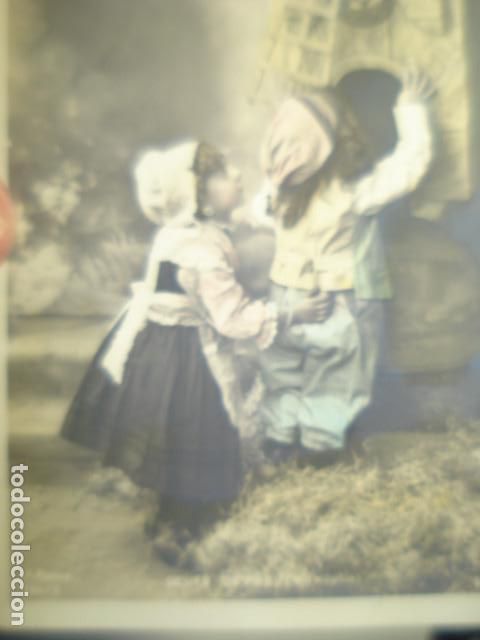 Postais: PRECIOSA POSTAL ROM&Aacute;NTICA NI&Ntilde;OS - A&Ntilde;OS 1900 -NO CIRCULADA