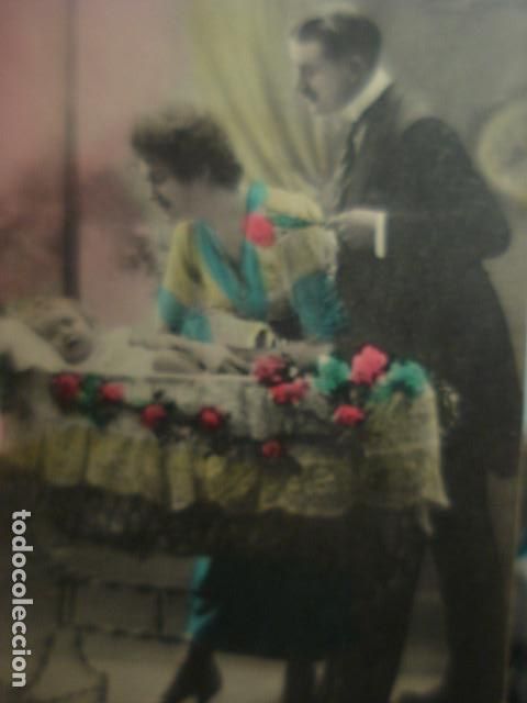 Cartoline: PRECIOSA POSTAL ROM&Aacute;NTICA - PADRES - - A&Ntilde;OS 1920 - NO CIRCULADA