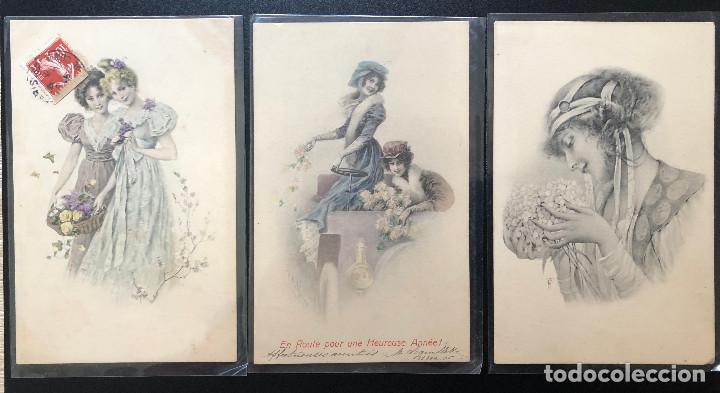 Postales: 15 POSTALES ANTIGUASILUSTRADAS - Foto 1