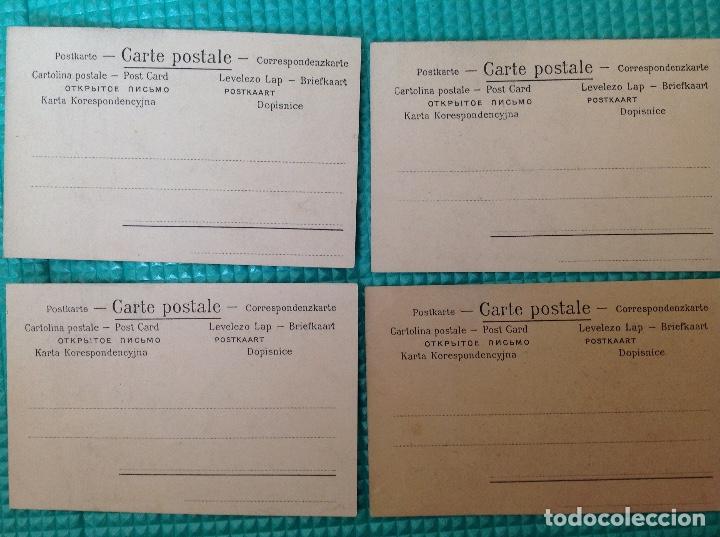Postales: Secuencia de 4 postales. Sin dividir . Sin circular - Foto 6