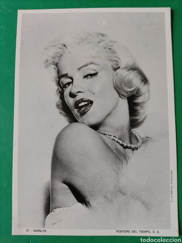 Postales: POSTAL- MARILYN MONROE- POSTERS DEL TIEMPO - Foto 1