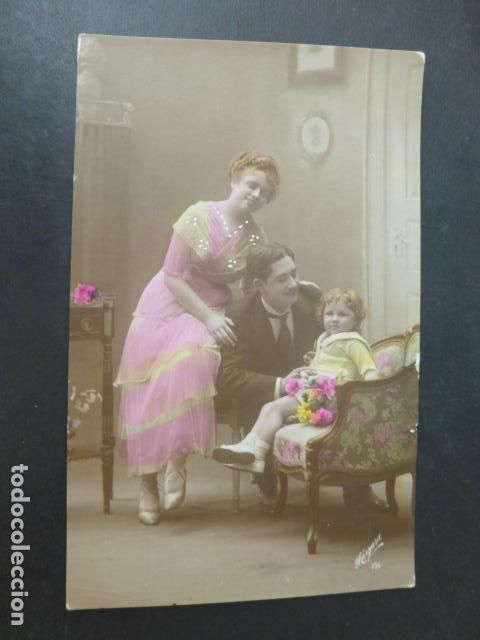 Postales: PAREJA CON HIJO POSTAL - Foto 1
