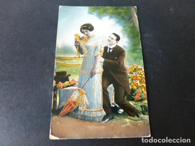 Postkarten: PAREJA DE ENAMORADOS POSTAL