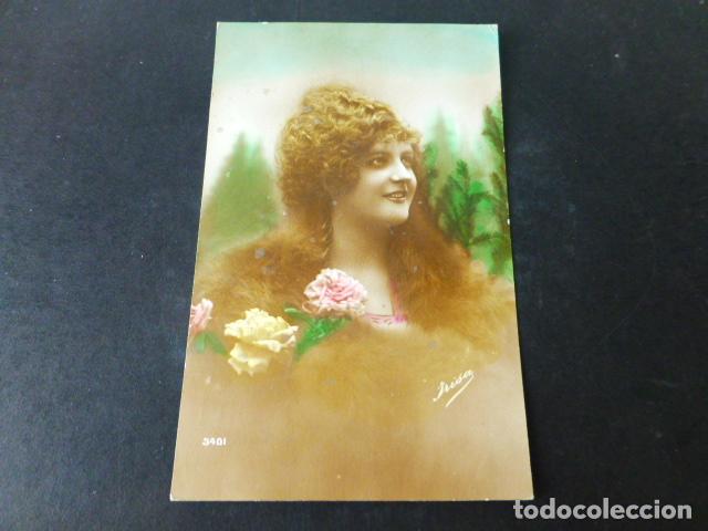 Postkarten: MUJER ELEGANTE POSTAL