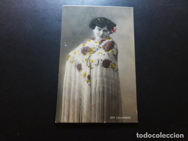 Cartes Postales: SE&Ntilde;ORITA COLOMBINI ACTRIZ CANTANTE CUPLETISTA POSTAL
