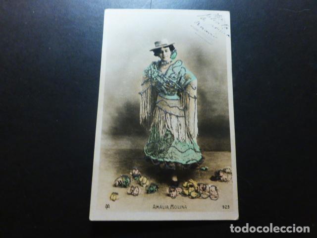 Postais: AMALIA MOLINA ACTRIZ CANTANTE CUPLETISTA POSTAL