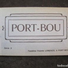 Postales: PORTBOU-PORT BOU-BLOC AMB 14 POSTALS ANTIGUES-ESTACION FERROCARRIL-POLICIAS-POSTAL ANTIGUA-(85.413)