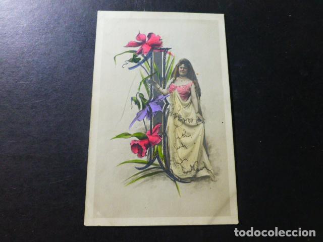 Postais: NUMERO 1 Y MUJER POSTAL