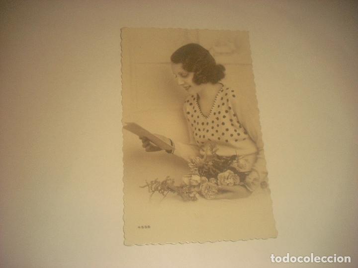 Postales: ANTIGUA POSTAL DE MUCHACHA . ESCRITA 1940.