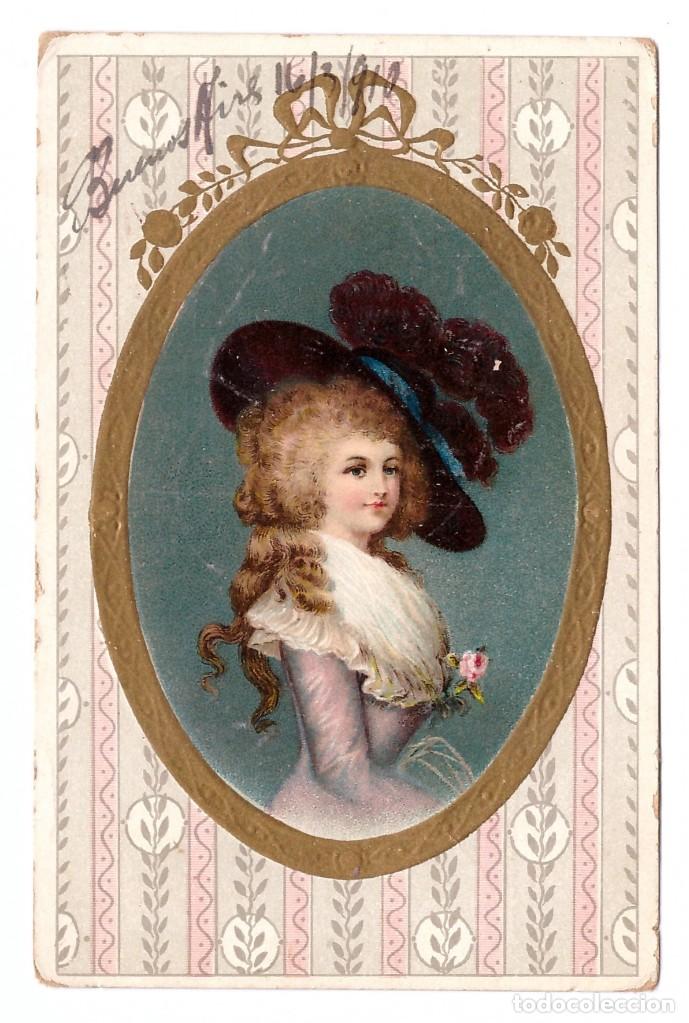 Cartoline: RETRATO DE MUJER &diams; 1910