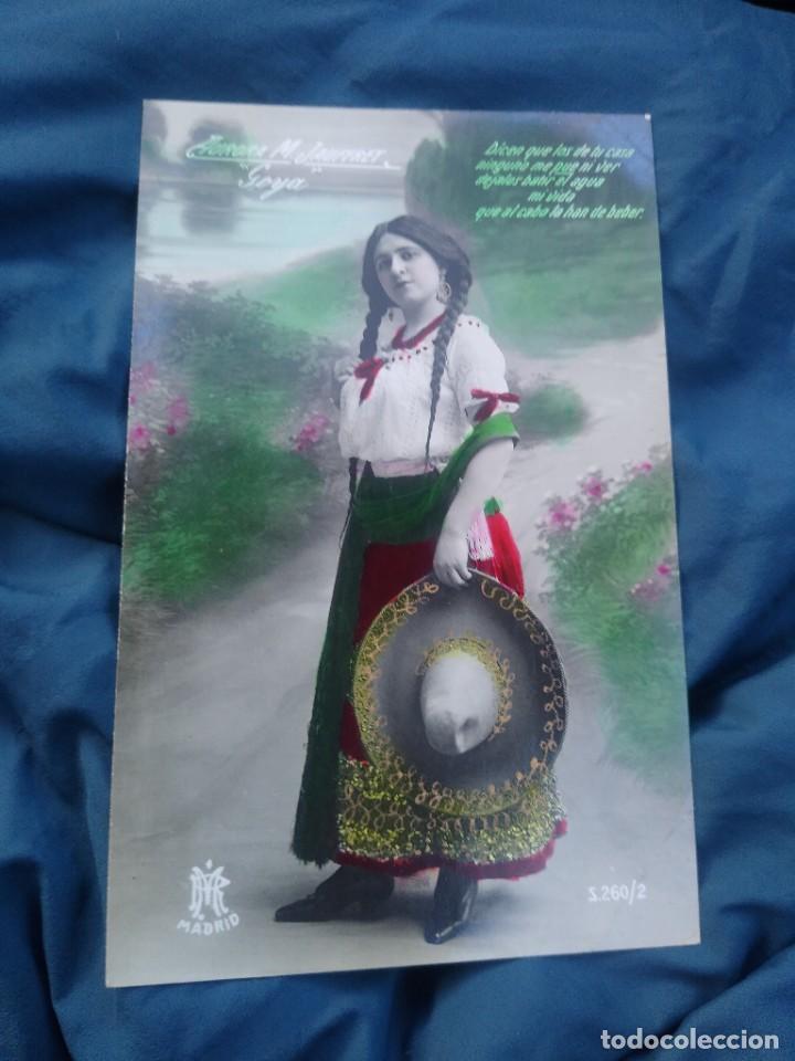 Postkarten: Postal artista cupletista Aurora M. Jaufrwt. Goya. Sin circular.
