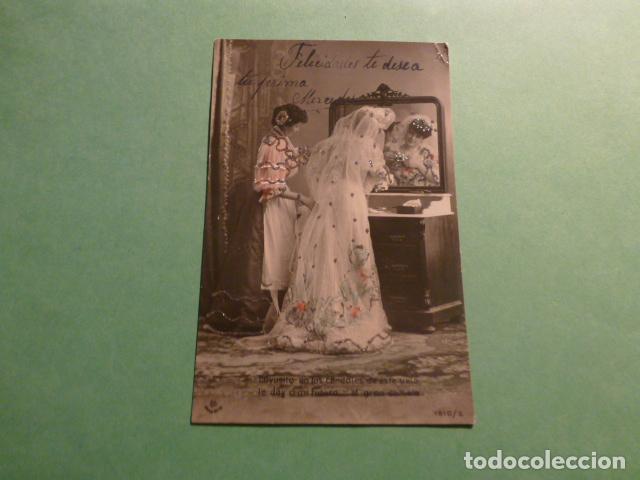 Postales: MUJER EL DIA DE SU BODA POSTAL - Foto 1