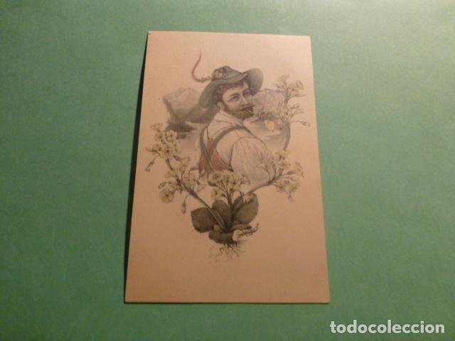 Postales: HOMBRE FUMANDO POSTAL - Foto 1