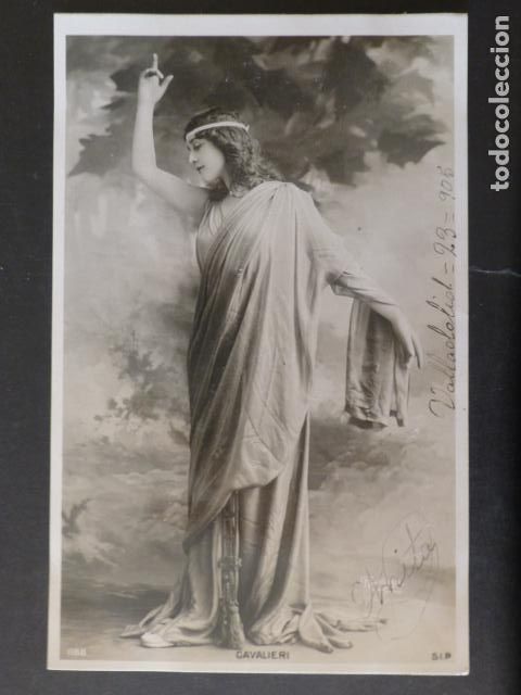 LINA CAVALIERI ACTRIZ POSTAL