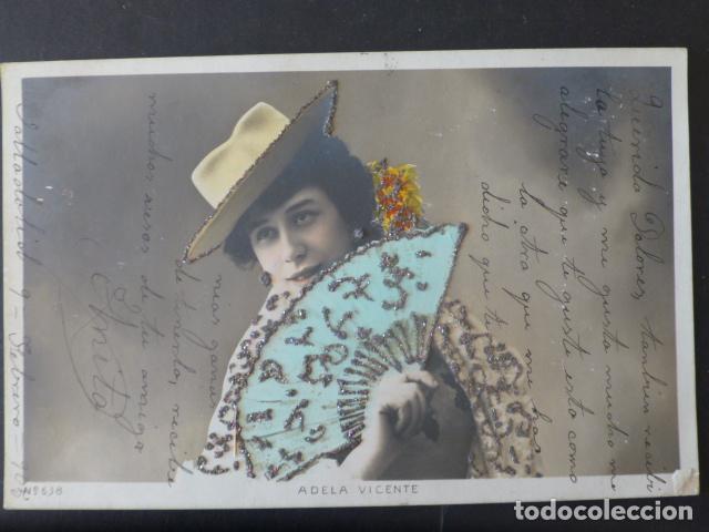Cartoline: ADELA VICENTE ARTISTA CUPLETISTA POSTAL