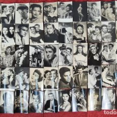 Postales: COLECCION DE 90 POSTALES FOTOGRAFICAS DE ACTORES INTERNACIONALES. AÑOS 50.