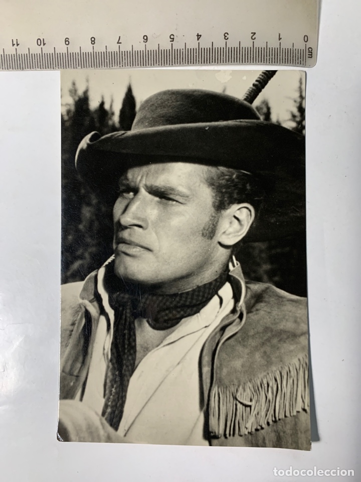 Postales: POSTAL. CHARLTON HESTON. ARCHIVO BERMEJO.